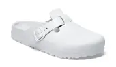 Birkenstock Boston Essentials Narrow Fit Women - Sandals Birkenstock - White - 127133-7 - Size: 7