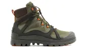 Palladium Pampa Lite+ Cage WP+ Olive Night Men - Shoes Palladium - Green - 08845-325-M-9.5 - Size: 9.5