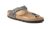 Birkenstock Gizeh Iron Narrow Fit Women - Sandals Birkenstock - Grey - 1014273-3.5 - Size: 3.5