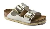 Birkenstock Arizona Kids Birko-Flor Regular Fit Women - Sandals Birkenstock - Grey - 1014840-3.5 - Size: 3.5