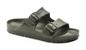 Birkenstock Arizona EVA Khaki Regular Fit Unisex - Sandals Birkenstock - Green - 1019094-9 - Size: 9