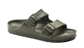 Birkenstock Arizona EVA Khaki Narrow Fit Unisex - Sandals Birkenstock - Green - 1019152-5.5 - Size: 5.5