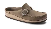 Birkenstock Buckley Suede Leather Regular Fit Women - Sandals Birkenstock - Brown - 1019462-7 - Size: 7