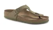 Birkenstock Gizeh Vegan Textile Regular Fit Unisex - Sandals Birkenstock - Green - 1023929-4.5 - Size: 4.5