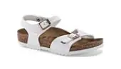 Birkenstock Rio Kids Narrow Fit Kids - Sandals Birkenstock - White - 1024374-4.5 - Size: 4.5