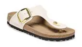 Birkenstock Gizeh Big Buckle Regular Fit Women - Sandals Birkenstock - offwhite - 1025522-3.5 - Size: 3.5