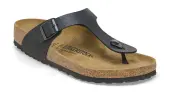 Birkenstock Gizeh BS Saffiano Black Narrow Fit Men - Sandals Birkenstock - Black - 1026438-7 - Size: 7