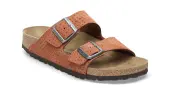 Birkenstock Arizona BS Suede Embossed Regular Fit Unisex - Sandals Birkenstock - Orange - 1026985-7.5 - Size: 7.5