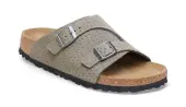 Birkenstock Zürich Suede Embossed Regular Fit Unisex - Sandals Birkenstock - Grey - 1027071-5 - Size: 5