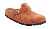 Birkenstock Boston BS Embossed Regular Fit Unisex - Sandals Birkenstock - Orange - 1027100-4.5 - Size: 4.5