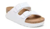 Birkenstock Arizona Flex Platform Birko-Flor Narrow Fit Women - Sandals Birkenstock - White - 1027416-8 - Size: 8
