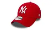 New Era Yankees Essential Red 9FORTY Cap Unisex - Headwear New Era - Red - 10531938-One-size - Size: One size