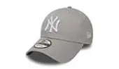 New Era Yankees Essential Grey 9FORTY Cap Unisex - Headwear New Era - Grey - 10531940-One-size - Size: One size
