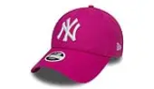 New Era Yankees Essential Womens Pink 9FORTY Cap Unisex - Headwear New Era - Pink - 11157578-One-size - Size: One size