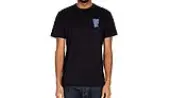 IrieDaily High Rise Low Life Tee Men - T-shirts IrieDaily - Black - 112B396-700-L - Size: L