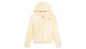 Champion Patchwork Velour Fleece ZIP-UP Hoodie Women - Hoodies and Sweatshirts Champion - White - 113506-F20-YS094-M - Size: M