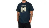 IrieDaily T Fighter Tee Men - T-shirts IrieDaily - Blue - 114B396-340-M - Size: M