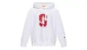 Champion Hooded Sweatshirt Women - Hoodies and Sweatshirts Champion - White - 115110-WW001-M - Size: M