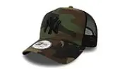 New Era Yankees Clean Camo A-Frame Trucker Cap Unisex - Headwear New Era - Multicolor - 11579473-One-size - Size: One size
