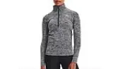 Under Armour W Tech Twist ½ Zip Women - Hoodies and Sweatshirts Under Armour - Grey - 1320128-001-XS - Size: XS