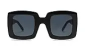 CHPO Bengan Unisex - Sunglasses CHPO - Black - 16133CC-One-size - Size: One size