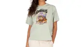 IrieDaily No Goddess Tee Women - T-shirts IrieDaily - Green - 164B530-452-XS - Size: XS