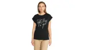 Dedicated T-shirt Visby Fight Women - T-shirts Dedicated - Black - 17007-XS - Size: XS