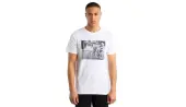Dedicated T-shirt Stockholm Bike Wheelie Men - T-shirts Dedicated - White - 18014-S - Size: S