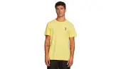 Dedicated T-shirt Stockholm Lucy Yellow Men - T-shirts Dedicated - Yellow - 18195-S - Size: S