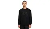 Dedicated Sweatshirt Malmoe Rainbow Bicycle Black Men - Hoodies and Sweatshirts Dedicated - Black - 18301-M - Size: M