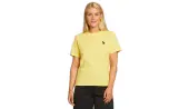 Dedicated T-shirt Mysen Cat Yellow Women - T-shirts Dedicated - Yellow - 18317-S - Size: S