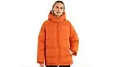 Dedicated Puffer Jacket Boden Orange Women - Jackets Dedicated - Orange - 18969-M - Size: M