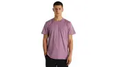 Dedicated T-shirt Stockholm Base Dusty Purple Men - T-shirts Dedicated - Purple - 19373-XL - Size: XL
