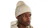 Dedicated Beanie Narvik Oat White Unisex - Headwear Dedicated - Light Brown - 19968-One-size - Size: One size