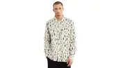 Dedicated Shirt Rute Pen Forest Bone Men - Hoodies and Sweatshirts Dedicated - White - 20112-M - Size: M