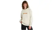 Dedicated Hoodie Sundborn Twin Peaks Logo Oat White Women - Hoodies and Sweatshirts Dedicated - White - 20229-M - Size: M