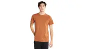 Dedicated T-shirt Stockholm Base Rawhide Brown Men - T-shirts Dedicated - Brown - 20374-S - Size: S