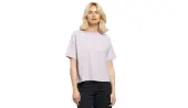 Dedicated T-shirt Vadstena Rose Purple/Vanilla White Women - T-shirts Dedicated - Purple - 20773-S - Size: S