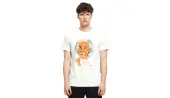 Dedicated Stockholm Shrigley Weed Off White Men - T-shirts Dedicated - White - 21060-M - Size: M