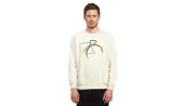 Dedicated Sweatshirt Malmoe Side Bikes Oat White Men - Hoodies and Sweatshirts Dedicated - White - 21126-L - Size: L
