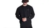 Champion Crewneck Sweatshirt Men - Hoodies and Sweatshirts Champion - Black - 216495-KK001-M - Size: M