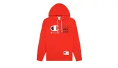 Champion x Stranger Things Hoodie Men - Hoodies and Sweatshirts Champion - Red - 217780-RS033-M - Size: M