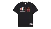 Champion x Stranger Things Men´s T-Shirt Men - T-shirts Champion - Black - 217791-KK002-L - Size: L