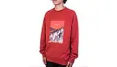 Caterpillar Heritage Roundneck Red Men - Hoodies and Sweatshirts Caterpillar - Red - 2910511-RED-L - Size: L