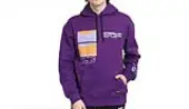 Caterpillar Fashion Pocket Hoodie Purple Men - Hoodies and Sweatshirts Caterpillar - Purple - 2910521-PRL-M - Size: M