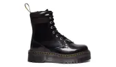 Dr. Martens Jadon II Boot Hardware Buttero Leather Platforms Unisex - Shoes Dr. Martens - Black - DM30932001-3 - Size: 3