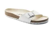Birkenstock Madrid BF White Regular Fit Women - Sandals Birkenstock - White - 40731-9 - Size: 9