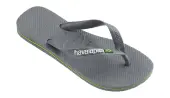 Havaianas Brasil Steel Grey Men - Flip Flop Havaianas - Grey - H4110850-5002-BRA-45/46 - Size: BRA-45/46