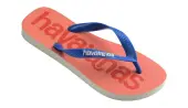 Havaianas Top Logomania 2 White Women - Flip Flop Havaianas - Pink - H4145741-0001-BRA-39/40 - Size: BRA-39/40