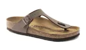 Birkenstock Gizeh BS Mocha Narrow Fit Women - Sandals Birkenstock - Brown - 43753-7 - Size: 7
